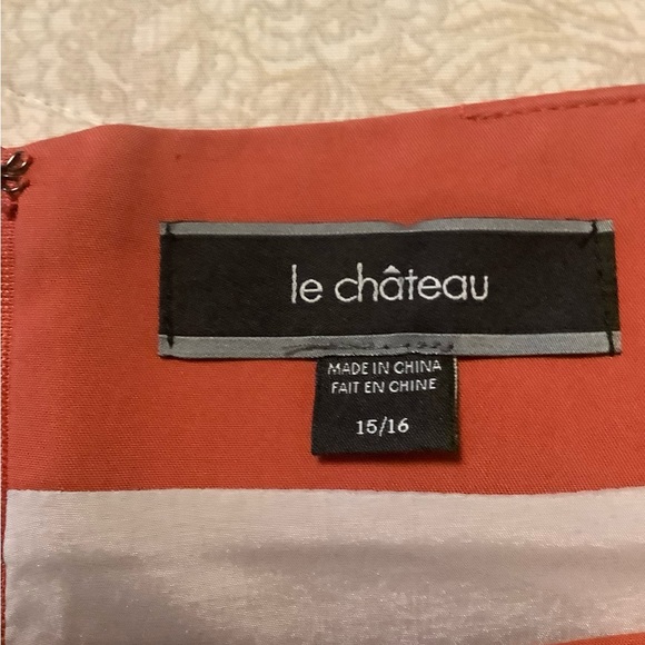 Le Chateau 15/16 tangerine skirt - Picture 1 of 6